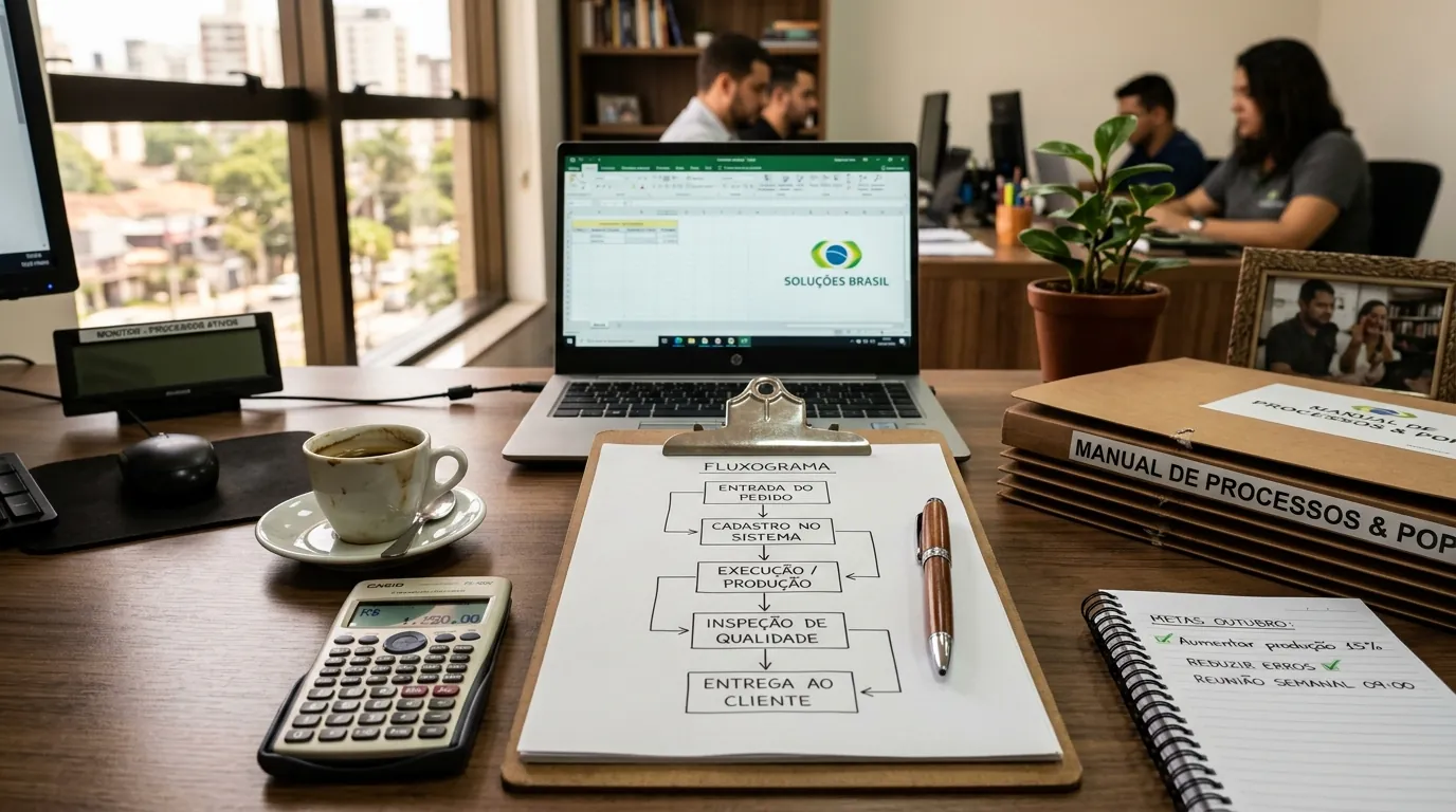 Mapeamento de processos em uma PME